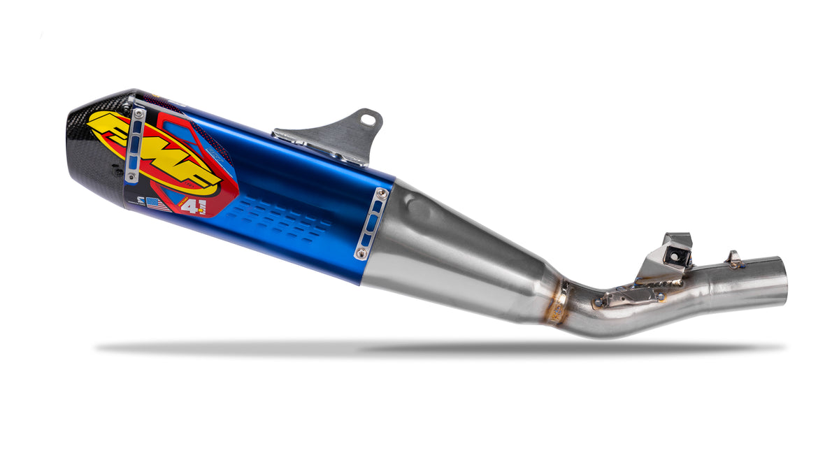 プ*ん様 FMF FACTORY 4.1 RCT SILENCER FACTORY 4.1 RCT TITANIUM ANODIZED SL (Slip-On) W/ CARBON CAP