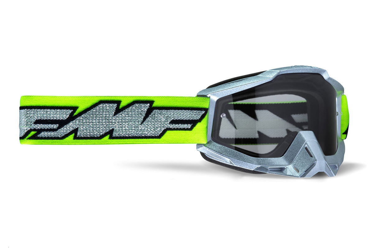 FMF Goggles Powerbomb Rocket Orange (Mirror Silver FMF Goggles Powerbomb Rocket Orange (Mirror Silver