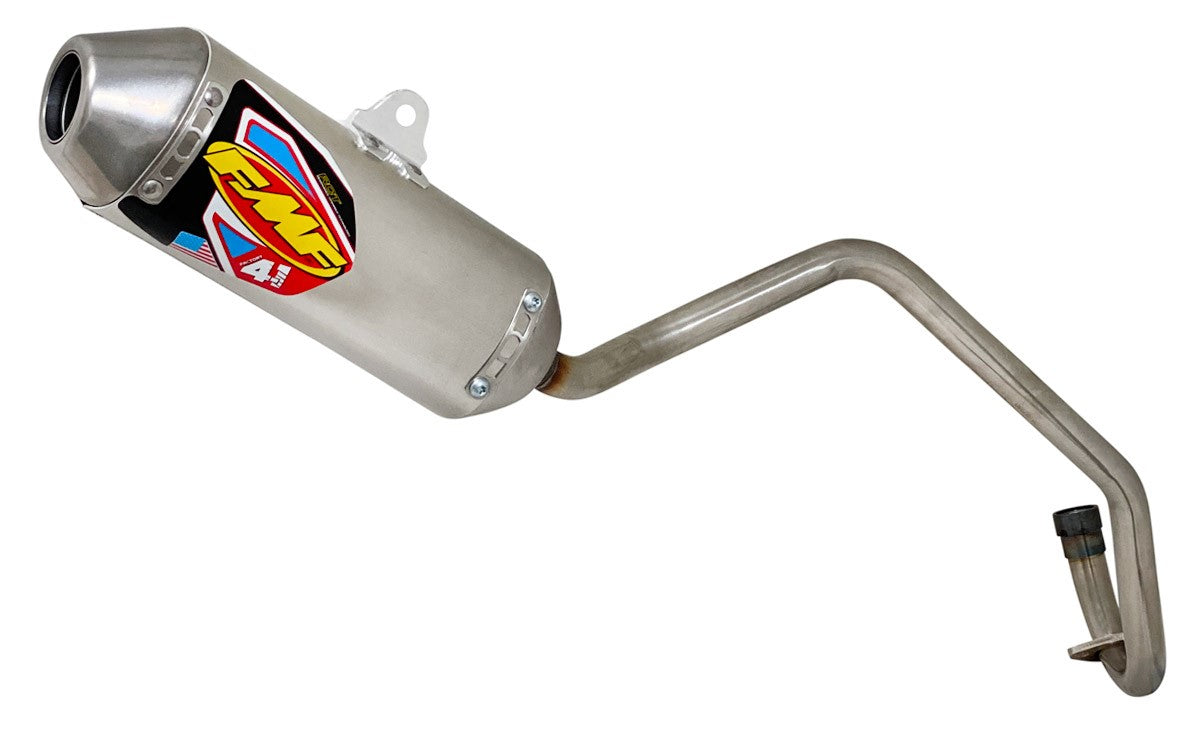 FMF マフラー KAW KLX110/L'02-26/SUZ DRZ110'03-05 S/S ALUM MINI FACT-4.1 MFLR W