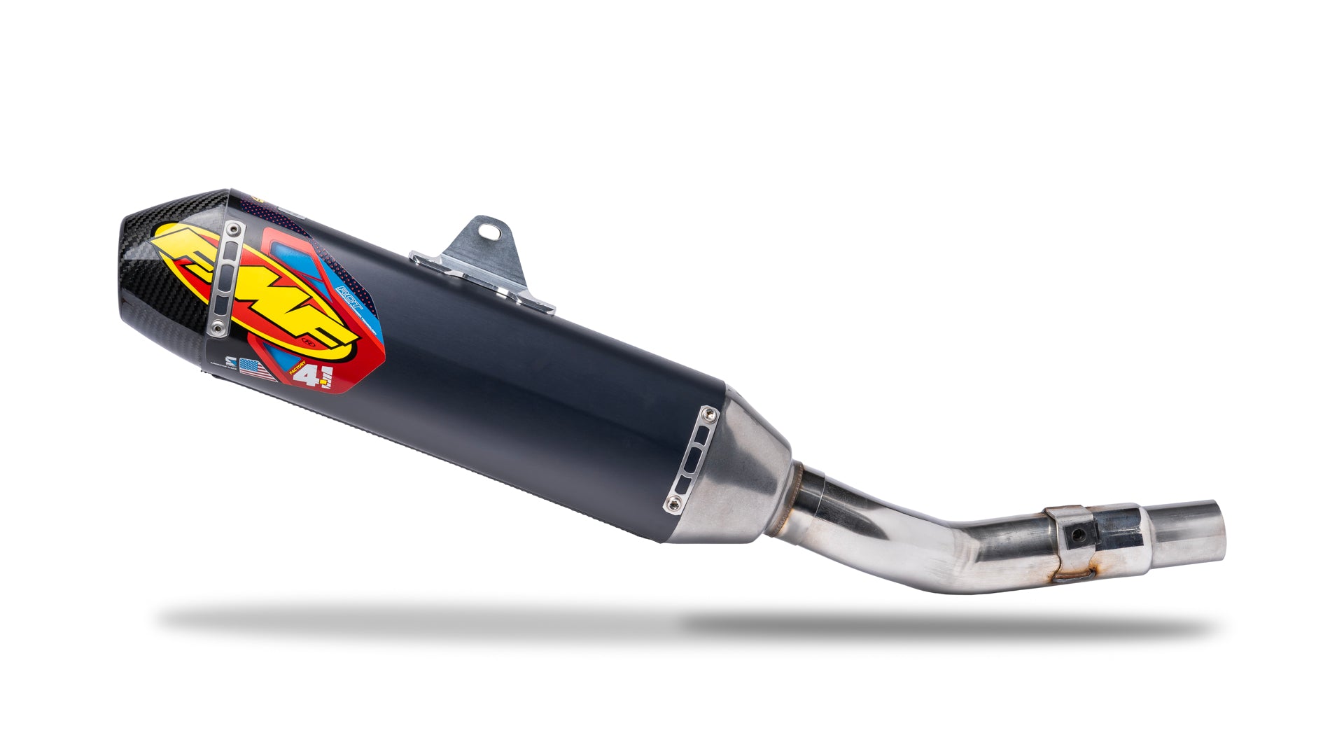 riri FACTORY 4.1 RCT STAINLESS SL (SLIP-ON) W/ CARBON END CAP