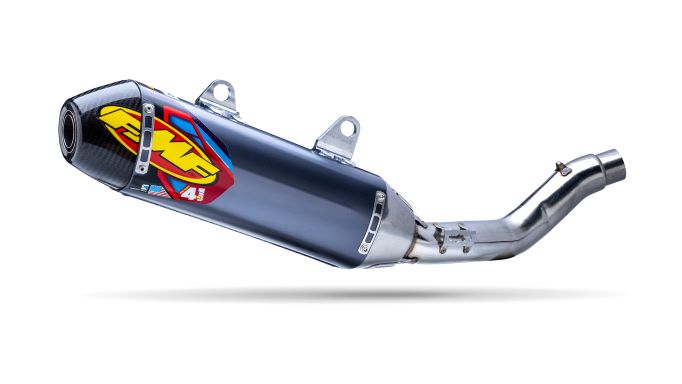 FMF Factory 4.1 マフラー FACTORY 4.1 RCT STAINLESS SL (SLIP-ON) W/ CARBON END CAP