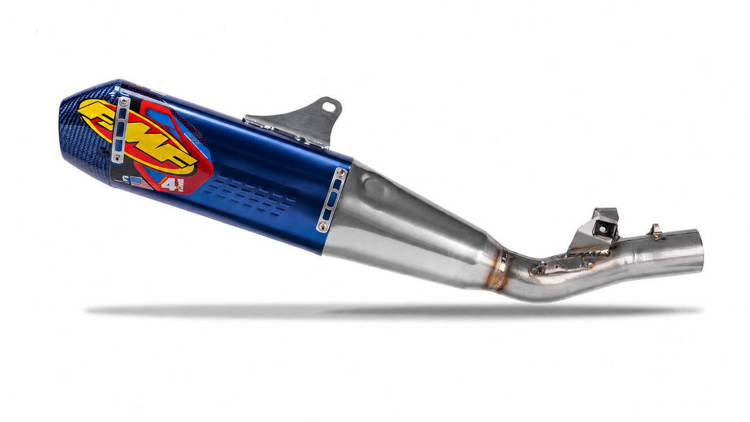 FACTORY 4.1 RCT TITANIUM ANODIZED (Slip-On) BLUE CARBON CAP 041631
