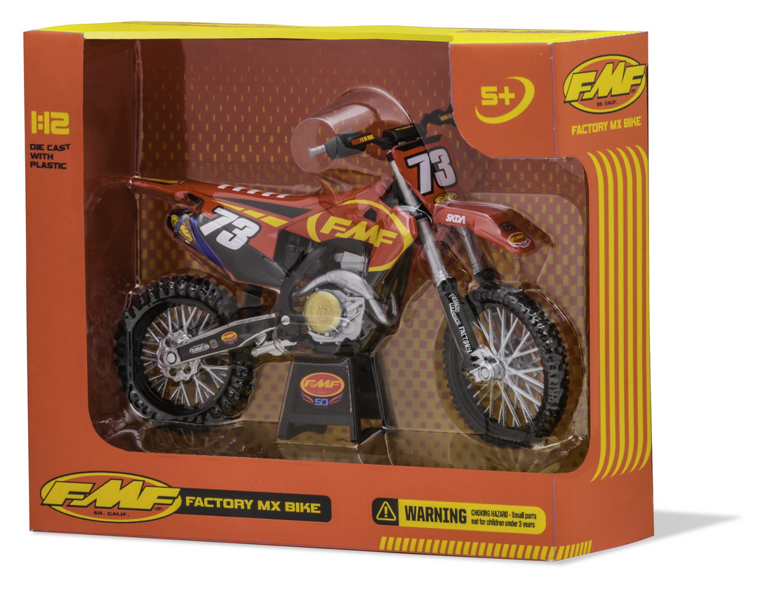 crossbike spielzeug FMF FACTORY MX BIKE GEN2 White / OS