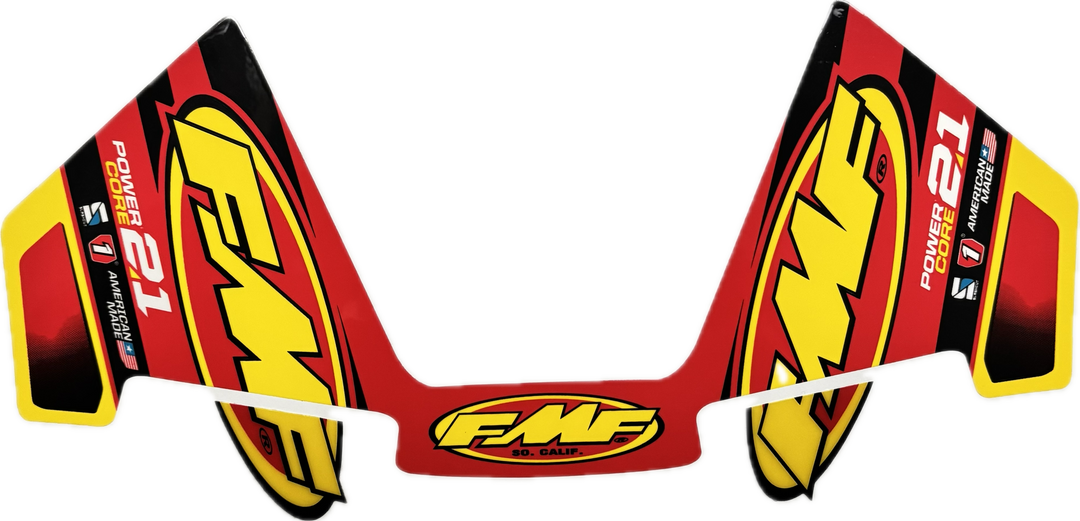 FMF POWERCORE 2.1 MYLAR DECAL REPLACEMENT 3PC 014951 – FMF