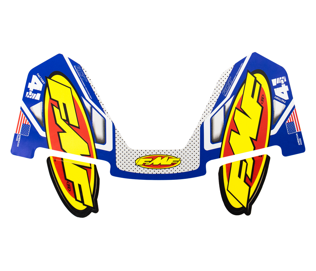 Fmf Racing Banner FMF 4.1 COLORWAYS 2020 LOGO KIT – BLUE 014849 – FMF Racing