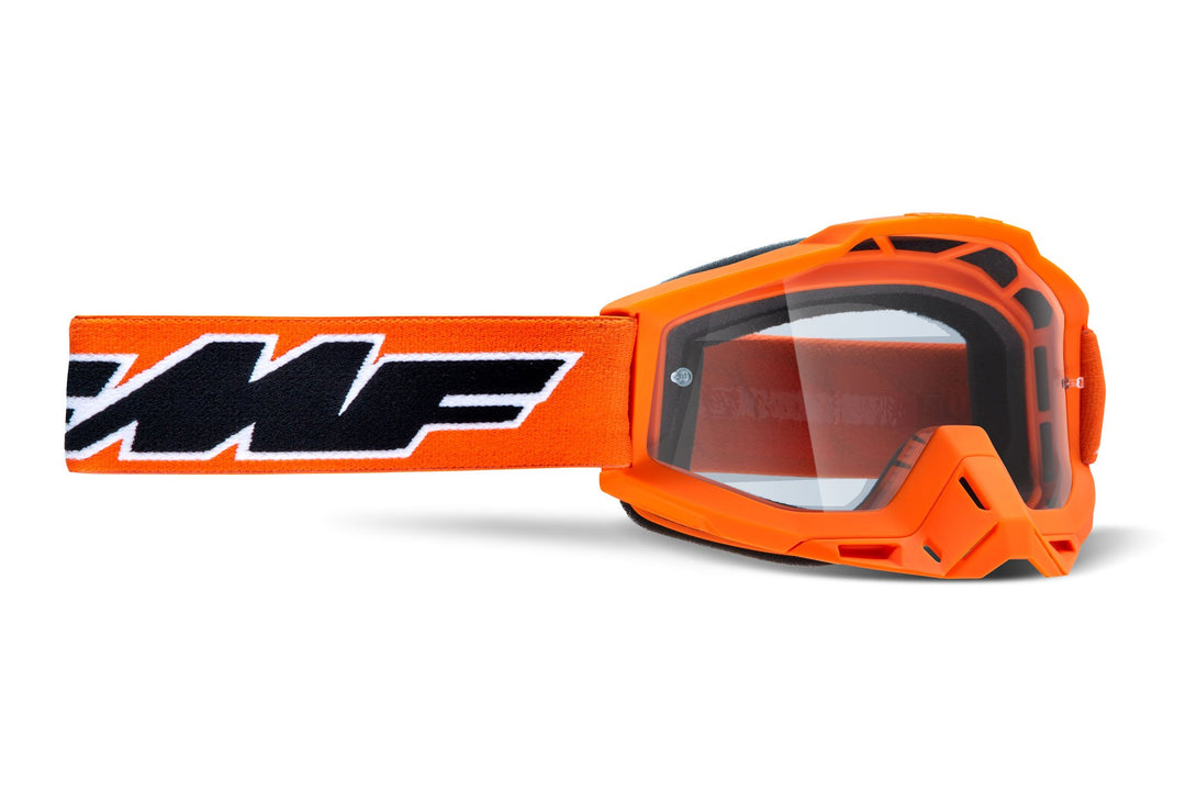 FMF Powerbomb OTG Goggle Rocket Black Clear Lens