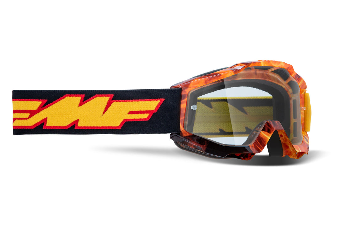 FMF Powerbomb Youth Goggle Spark Clear Lens