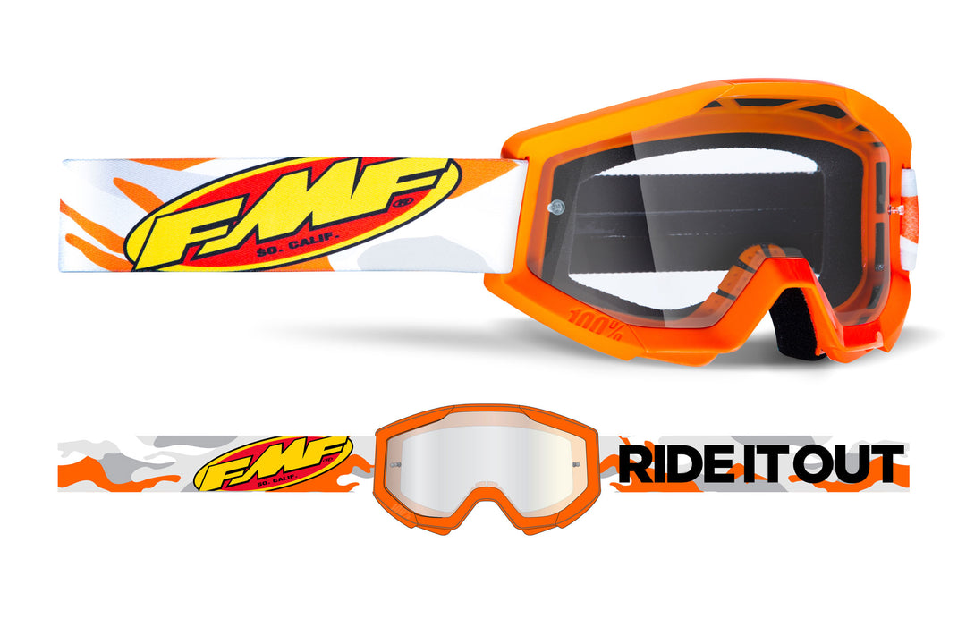 FMF POWERCORE YOUTH Goggle - Clear – FMF Racing