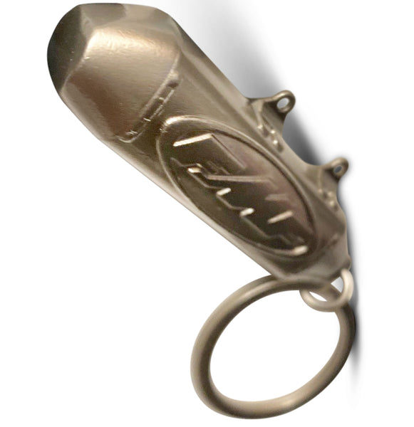 ☆nff☆ bohemian key ring nff30 Silver Tone Key Rings With Swivel Connectors - 68mm x 30mm